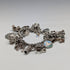 1970 British Vintage Sterling Silver Charm Bracelet 78g D&BS